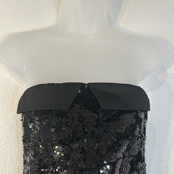 Revolve Le Superbe Nominee Tux Dress in Noir Cluster Shine Size 2 - Picture 11 of 15
